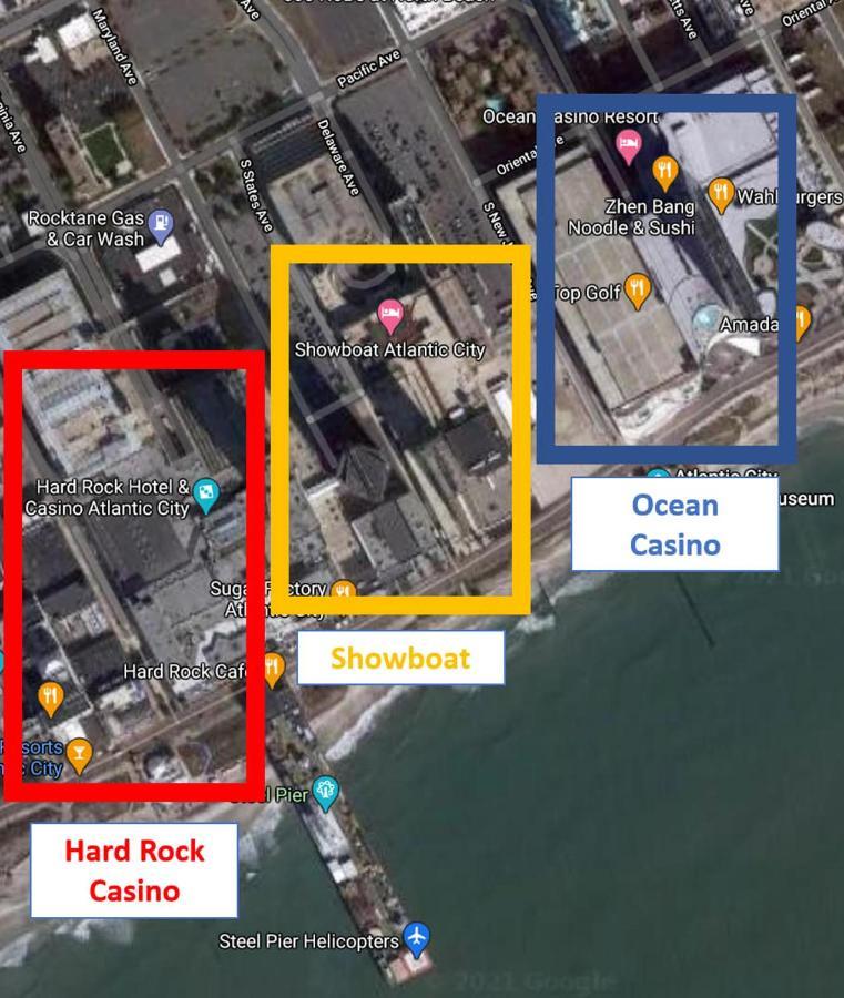 Astonishing Ocean Front Condo Cozysuites At Showboat Atlantic City Dış mekan fotoğraf